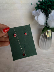 Conjunto Ponto de Luz vermelho